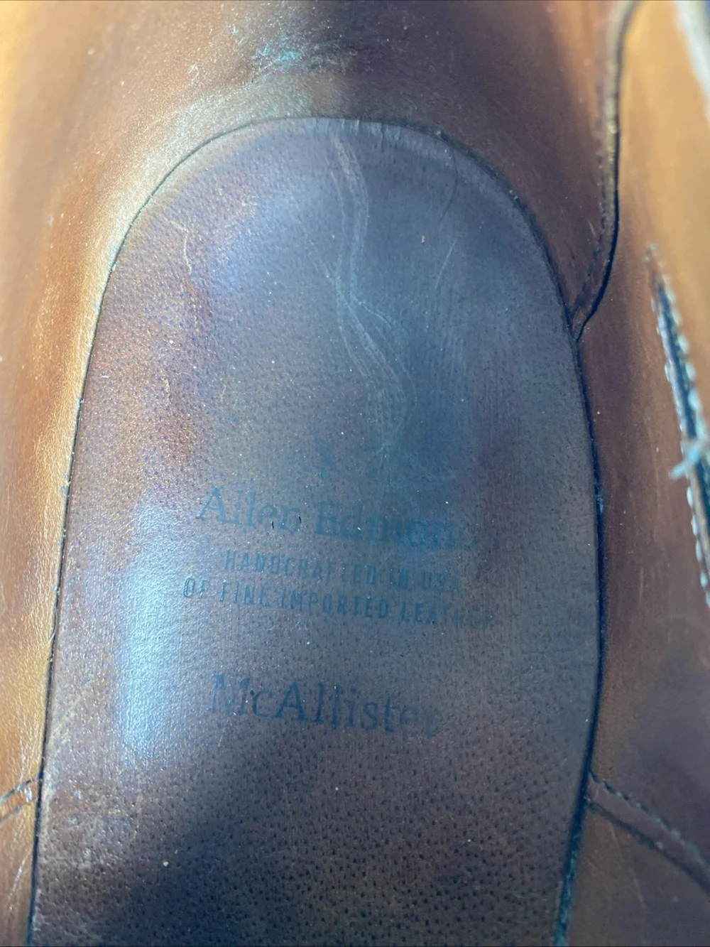 Allen Edmonds‎ McAllister 6205 Men’s Black 9.5D  Oxford Dress Shoes USA